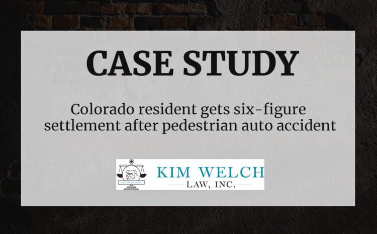  Colorado resident hit in pedestrian auto accident