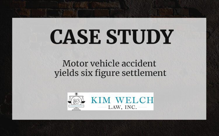  Eldery client sustains injuries in motor vehicle accident
