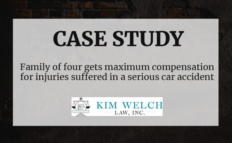  Serious car accident for Colorado Family of four brings maximum compensation